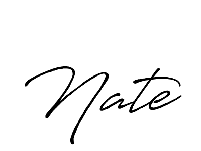 Here are the top 10 professional signature styles for the name Nate. These are the best autograph styles you can use for your name. Nate signature style 7 images and pictures png