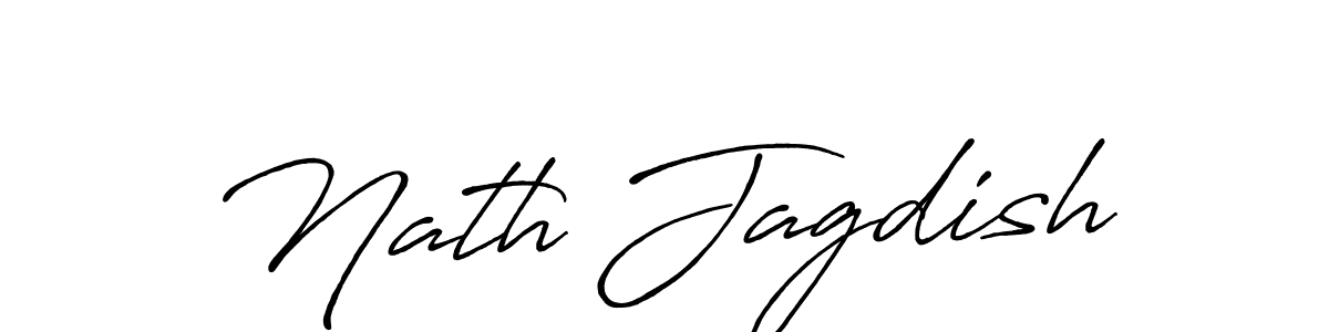 You should practise on your own different ways (Antro_Vectra_Bolder) to write your name (Nath Jagdish) in signature. don't let someone else do it for you. Nath Jagdish signature style 7 images and pictures png