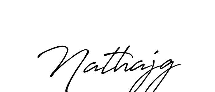 It looks lik you need a new signature style for name Nathajg. Design unique handwritten (Antro_Vectra_Bolder) signature with our free signature maker in just a few clicks. Nathajg signature style 7 images and pictures png