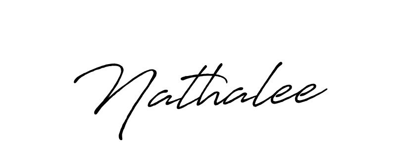 Design your own signature with our free online signature maker. With this signature software, you can create a handwritten (Antro_Vectra_Bolder) signature for name Nathalee. Nathalee signature style 7 images and pictures png