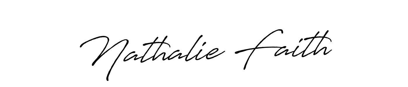 How to make Nathalie Faith signature? Antro_Vectra_Bolder is a professional autograph style. Create handwritten signature for Nathalie Faith name. Nathalie Faith signature style 7 images and pictures png