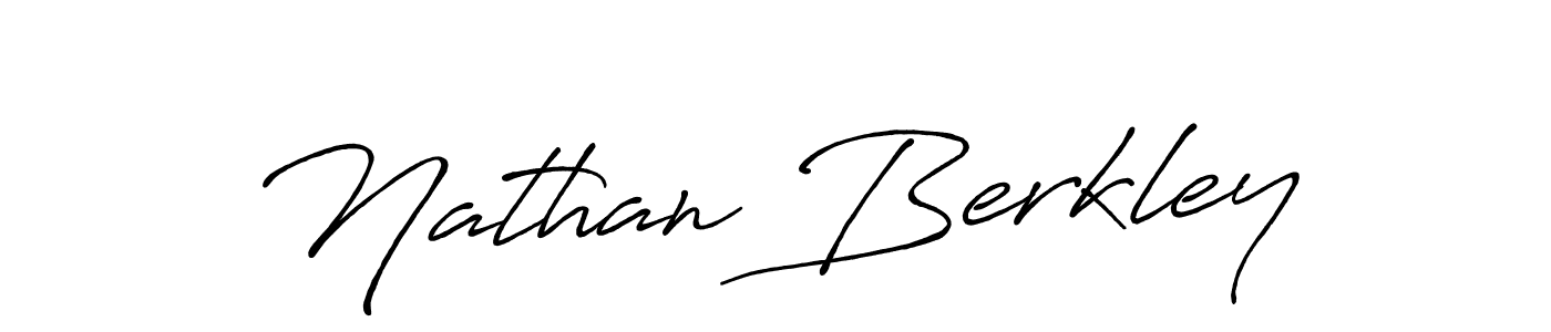 The best way (Antro_Vectra_Bolder) to make a short signature is to pick only two or three words in your name. The name Nathan Berkley include a total of six letters. For converting this name. Nathan Berkley signature style 7 images and pictures png