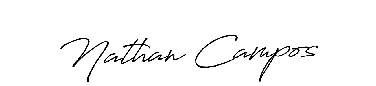 Make a beautiful signature design for name Nathan Campos. Use this online signature maker to create a handwritten signature for free. Nathan Campos signature style 7 images and pictures png