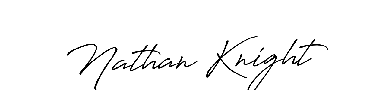 Make a beautiful signature design for name Nathan Knight. Use this online signature maker to create a handwritten signature for free. Nathan Knight signature style 7 images and pictures png