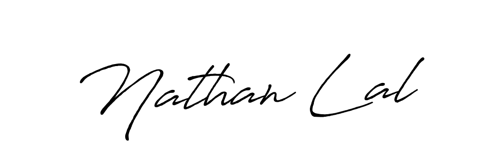 Nathan Lal stylish signature style. Best Handwritten Sign (Antro_Vectra_Bolder) for my name. Handwritten Signature Collection Ideas for my name Nathan Lal. Nathan Lal signature style 7 images and pictures png