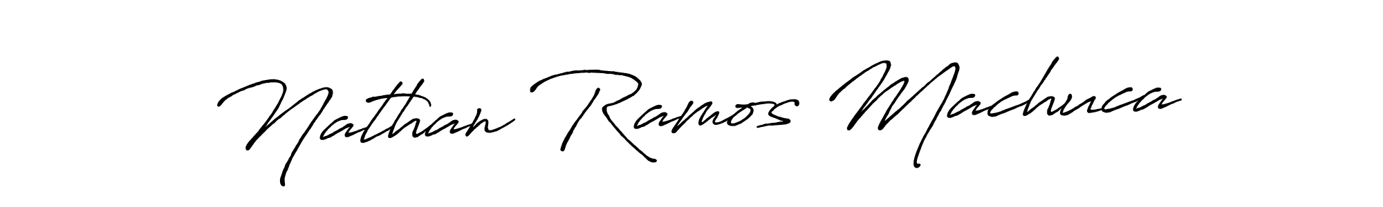 How to Draw Nathan Ramos Machuca signature style? Antro_Vectra_Bolder is a latest design signature styles for name Nathan Ramos Machuca. Nathan Ramos Machuca signature style 7 images and pictures png