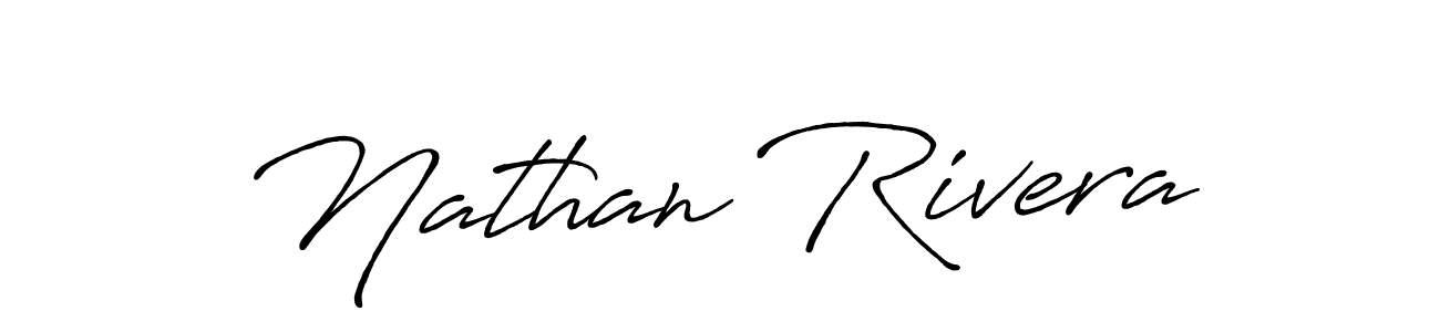 Also we have Nathan Rivera name is the best signature style. Create professional handwritten signature collection using Antro_Vectra_Bolder autograph style. Nathan Rivera signature style 7 images and pictures png