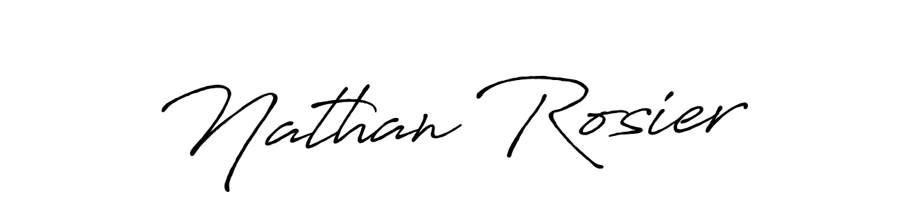 Also we have Nathan Rosier name is the best signature style. Create professional handwritten signature collection using Antro_Vectra_Bolder autograph style. Nathan Rosier signature style 7 images and pictures png