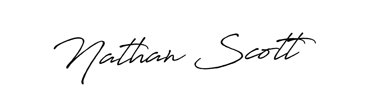 Create a beautiful signature design for name Nathan Scott. With this signature (Antro_Vectra_Bolder) fonts, you can make a handwritten signature for free. Nathan Scott signature style 7 images and pictures png