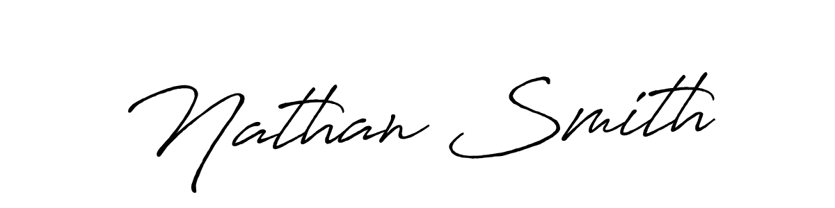 Create a beautiful signature design for name Nathan Smith. With this signature (Antro_Vectra_Bolder) fonts, you can make a handwritten signature for free. Nathan Smith signature style 7 images and pictures png