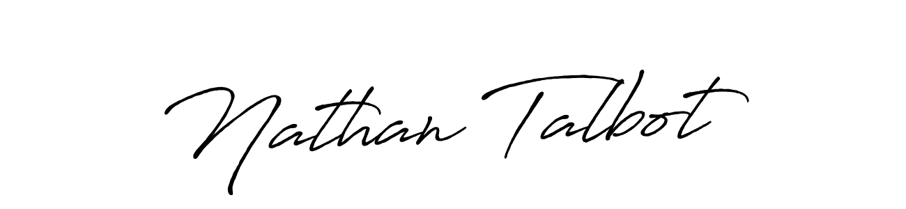 Here are the top 10 professional signature styles for the name Nathan Talbot. These are the best autograph styles you can use for your name. Nathan Talbot signature style 7 images and pictures png
