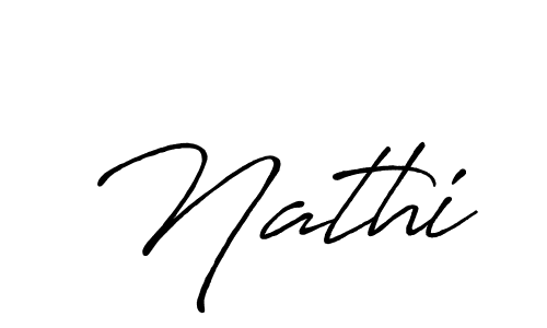 You should practise on your own different ways (Antro_Vectra_Bolder) to write your name (Nathi) in signature. don't let someone else do it for you. Nathi signature style 7 images and pictures png