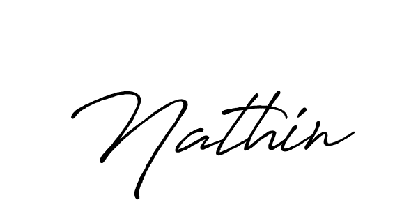 Design your own signature with our free online signature maker. With this signature software, you can create a handwritten (Antro_Vectra_Bolder) signature for name Nathin. Nathin signature style 7 images and pictures png