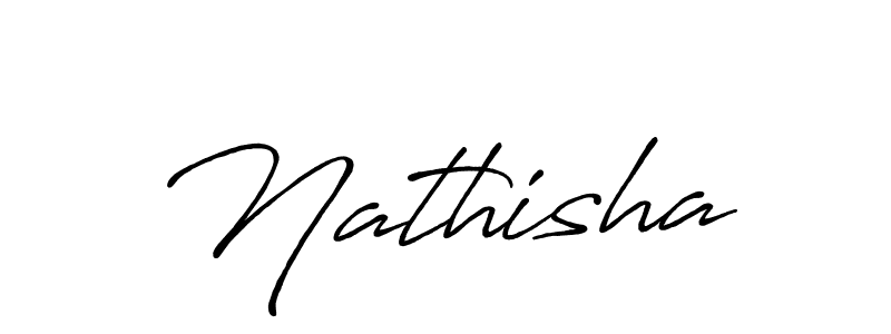 Similarly Antro_Vectra_Bolder is the best handwritten signature design. Signature creator online .You can use it as an online autograph creator for name Nathisha. Nathisha signature style 7 images and pictures png