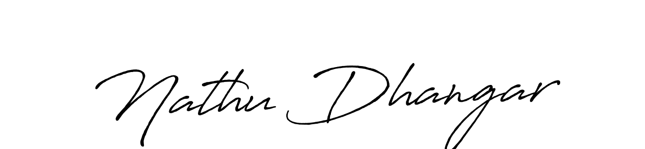 This is the best signature style for the Nathu Dhangar name. Also you like these signature font (Antro_Vectra_Bolder). Mix name signature. Nathu Dhangar signature style 7 images and pictures png