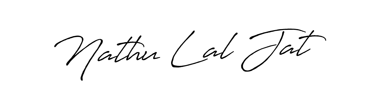 You can use this online signature creator to create a handwritten signature for the name Nathu Lal Jat. This is the best online autograph maker. Nathu Lal Jat signature style 7 images and pictures png
