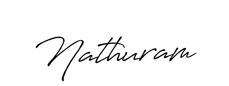 How to make Nathuram signature? Antro_Vectra_Bolder is a professional autograph style. Create handwritten signature for Nathuram name. Nathuram signature style 7 images and pictures png