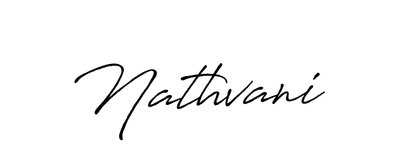 if you are searching for the best signature style for your name Nathvani. so please give up your signature search. here we have designed multiple signature styles  using Antro_Vectra_Bolder. Nathvani signature style 7 images and pictures png