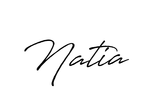 Once you've used our free online signature maker to create your best signature Antro_Vectra_Bolder style, it's time to enjoy all of the benefits that Natia name signing documents. Natia signature style 7 images and pictures png