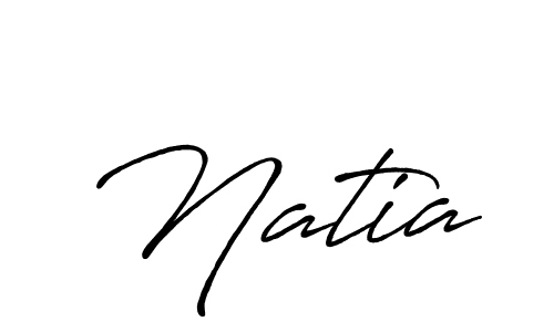 Make a beautiful signature design for name Natia. Use this online signature maker to create a handwritten signature for free. Natia signature style 7 images and pictures png