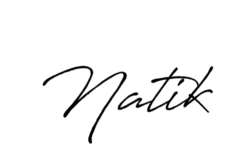 Once you've used our free online signature maker to create your best signature Antro_Vectra_Bolder style, it's time to enjoy all of the benefits that Natik name signing documents. Natik signature style 7 images and pictures png