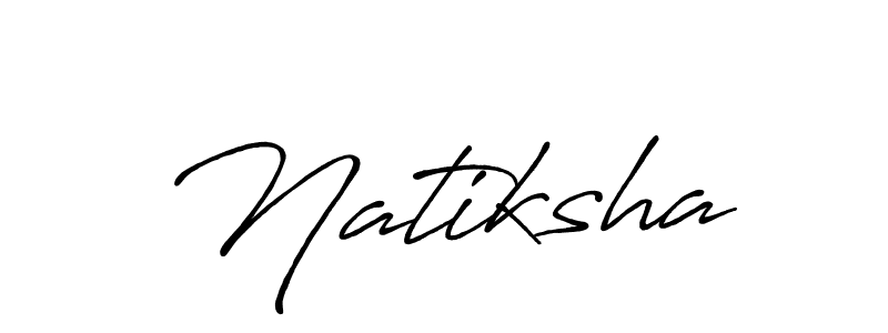 Also You can easily find your signature by using the search form. We will create Natiksha name handwritten signature images for you free of cost using Antro_Vectra_Bolder sign style. Natiksha signature style 7 images and pictures png