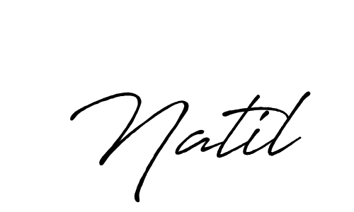 Once you've used our free online signature maker to create your best signature Antro_Vectra_Bolder style, it's time to enjoy all of the benefits that Natil name signing documents. Natil signature style 7 images and pictures png