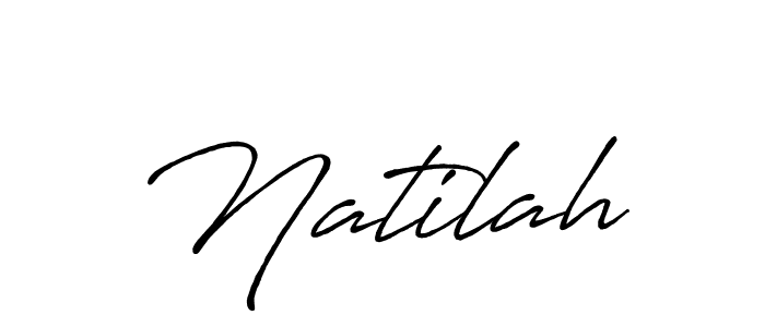 Also You can easily find your signature by using the search form. We will create Natilah name handwritten signature images for you free of cost using Antro_Vectra_Bolder sign style. Natilah signature style 7 images and pictures png