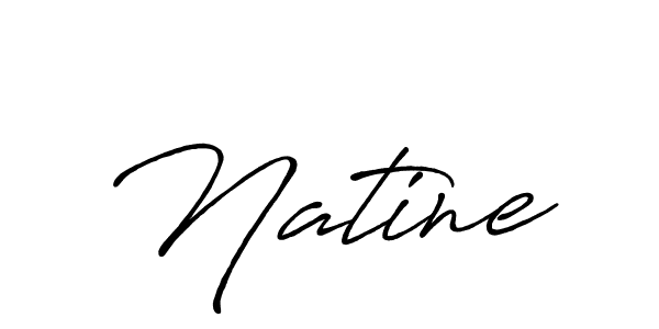 Best and Professional Signature Style for Natine. Antro_Vectra_Bolder Best Signature Style Collection. Natine signature style 7 images and pictures png