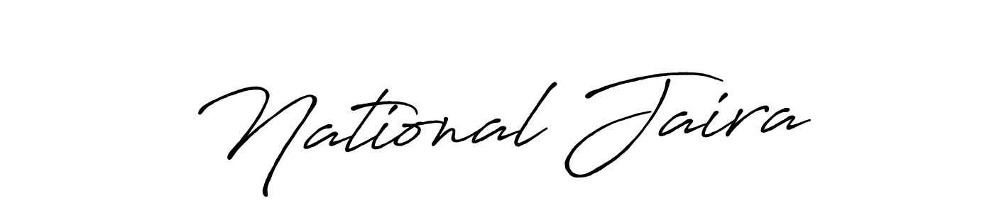 Best and Professional Signature Style for National Jaira. Antro_Vectra_Bolder Best Signature Style Collection. National Jaira signature style 7 images and pictures png