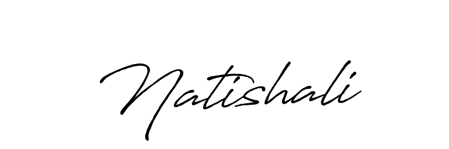 Once you've used our free online signature maker to create your best signature Antro_Vectra_Bolder style, it's time to enjoy all of the benefits that Natishali name signing documents. Natishali signature style 7 images and pictures png