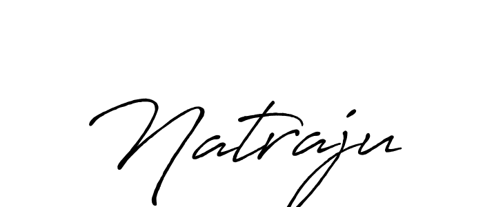 Make a beautiful signature design for name Natraju. With this signature (Antro_Vectra_Bolder) style, you can create a handwritten signature for free. Natraju signature style 7 images and pictures png