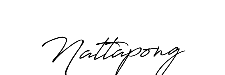 if you are searching for the best signature style for your name Nattapong. so please give up your signature search. here we have designed multiple signature styles  using Antro_Vectra_Bolder. Nattapong signature style 7 images and pictures png