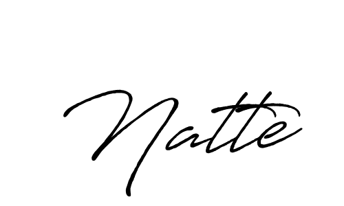 Antro_Vectra_Bolder is a professional signature style that is perfect for those who want to add a touch of class to their signature. It is also a great choice for those who want to make their signature more unique. Get Natte name to fancy signature for free. Natte signature style 7 images and pictures png
