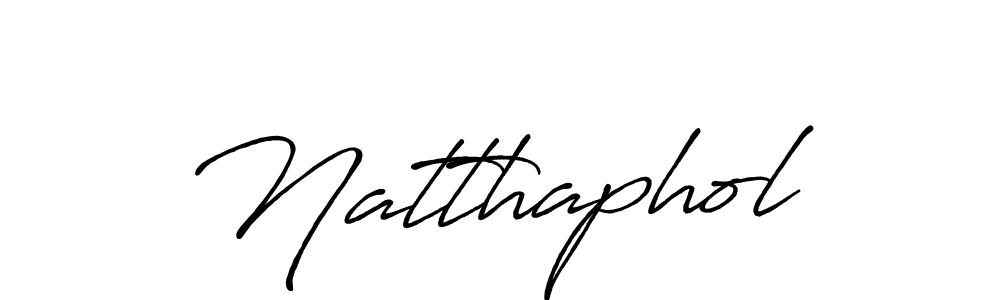 Natthaphol stylish signature style. Best Handwritten Sign (Antro_Vectra_Bolder) for my name. Handwritten Signature Collection Ideas for my name Natthaphol. Natthaphol signature style 7 images and pictures png