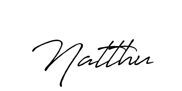 You should practise on your own different ways (Antro_Vectra_Bolder) to write your name (Natthu) in signature. don't let someone else do it for you. Natthu signature style 7 images and pictures png