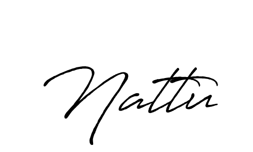 Make a beautiful signature design for name Nattu. Use this online signature maker to create a handwritten signature for free. Nattu signature style 7 images and pictures png