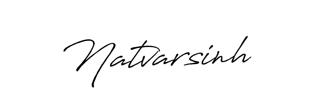 How to make Natvarsinh signature? Antro_Vectra_Bolder is a professional autograph style. Create handwritten signature for Natvarsinh name. Natvarsinh signature style 7 images and pictures png