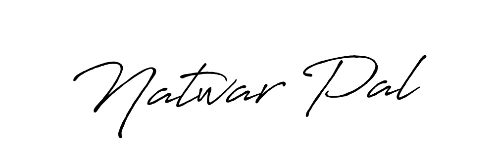 Make a beautiful signature design for name Natwar Pal. Use this online signature maker to create a handwritten signature for free. Natwar Pal signature style 7 images and pictures png