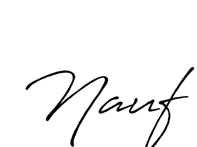 Similarly Antro_Vectra_Bolder is the best handwritten signature design. Signature creator online .You can use it as an online autograph creator for name Nauf. Nauf signature style 7 images and pictures png