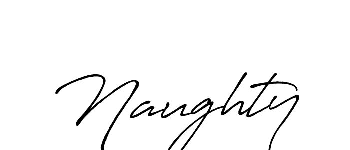 Similarly Antro_Vectra_Bolder is the best handwritten signature design. Signature creator online .You can use it as an online autograph creator for name Naughty. Naughty signature style 7 images and pictures png