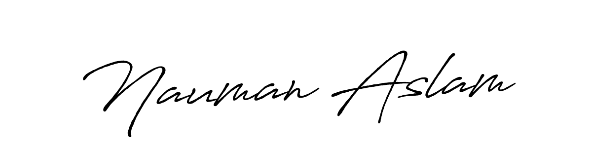 How to Draw Nauman Aslam signature style? Antro_Vectra_Bolder is a latest design signature styles for name Nauman Aslam. Nauman Aslam signature style 7 images and pictures png