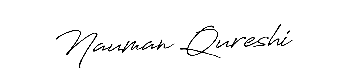 Make a beautiful signature design for name Nauman Qureshi. Use this online signature maker to create a handwritten signature for free. Nauman Qureshi signature style 7 images and pictures png