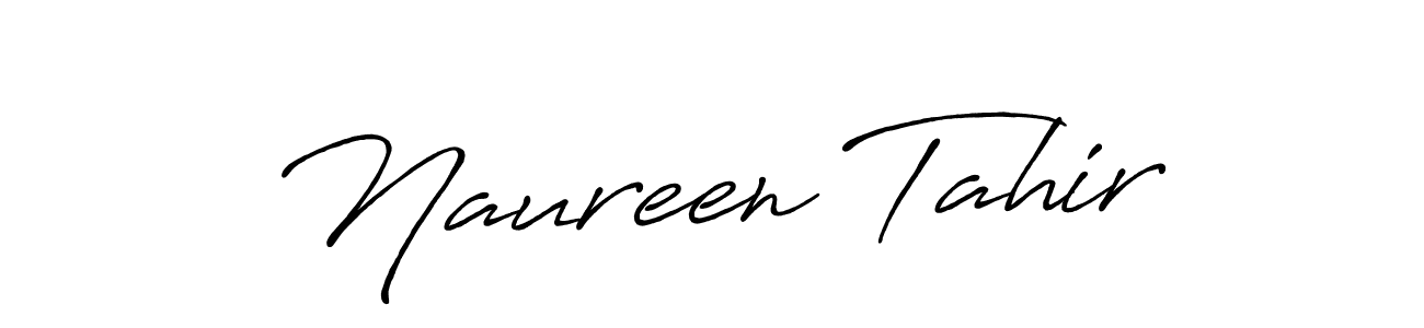Make a short Naureen Tahir signature style. Manage your documents anywhere anytime using Antro_Vectra_Bolder. Create and add eSignatures, submit forms, share and send files easily. Naureen Tahir signature style 7 images and pictures png
