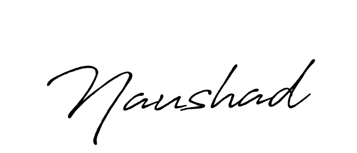 Also we have Naushad name is the best signature style. Create professional handwritten signature collection using Antro_Vectra_Bolder autograph style. Naushad signature style 7 images and pictures png