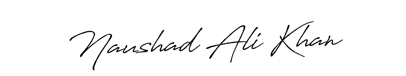 Make a short Naushad Ali Khan signature style. Manage your documents anywhere anytime using Antro_Vectra_Bolder. Create and add eSignatures, submit forms, share and send files easily. Naushad Ali Khan signature style 7 images and pictures png