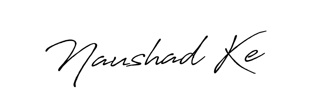 if you are searching for the best signature style for your name Naushad Ke. so please give up your signature search. here we have designed multiple signature styles  using Antro_Vectra_Bolder. Naushad Ke signature style 7 images and pictures png