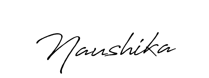 Also we have Naushika name is the best signature style. Create professional handwritten signature collection using Antro_Vectra_Bolder autograph style. Naushika signature style 7 images and pictures png