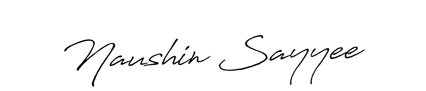 Antro_Vectra_Bolder is a professional signature style that is perfect for those who want to add a touch of class to their signature. It is also a great choice for those who want to make their signature more unique. Get Naushin Sayyee name to fancy signature for free. Naushin Sayyee signature style 7 images and pictures png