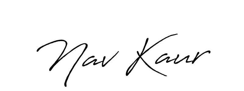 Here are the top 10 professional signature styles for the name Nav Kaur. These are the best autograph styles you can use for your name. Nav Kaur signature style 7 images and pictures png